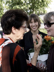 Josiane Aubert, Nora Hauswirth und Iris Rennert